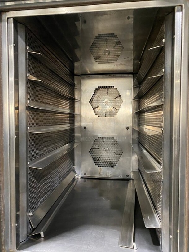 Pavailler Commercial Full Size Baking Oven With Proofer! With Steam Line! Top For Baking & Bottom For Proofing! All Stainless Steel! On Legs! Model: T8LG SN: 2647 208/240V 60HZ 3 Phase - Image 6 of 12