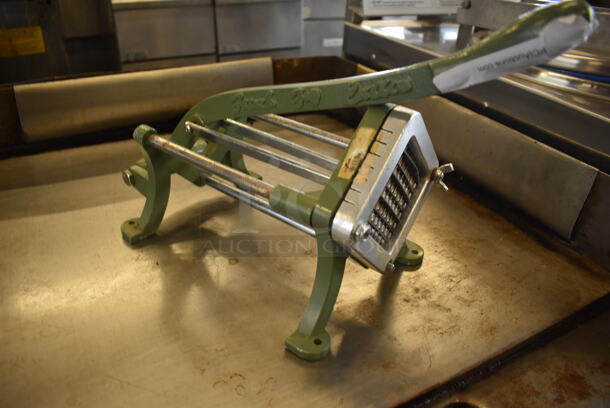 Metal Countertop French Fry Cutter.