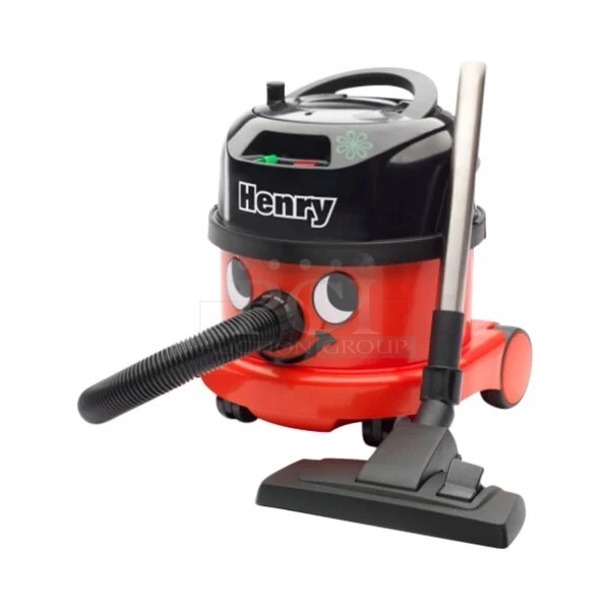 BRAND NEW SCRATCH AND DENT! NaceCare Solutions 358K8027114 Henry ProVac PPR 240 K-8027114 2.5 Gallon Corded Canister Vacuum with AST6 15" Carpet Productivity Kit. 120 Volts, 1 Phase. Tested and Working! - Image 1 of 7