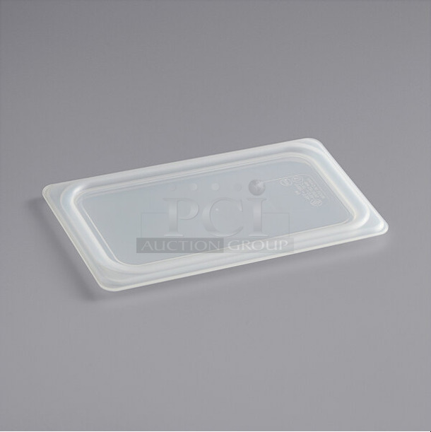Box of 72 BRAND NEW IN BOX! Vigor 247FP14LSPP 1/4 Size Translucent Polypropylene Secure Sealing Lid