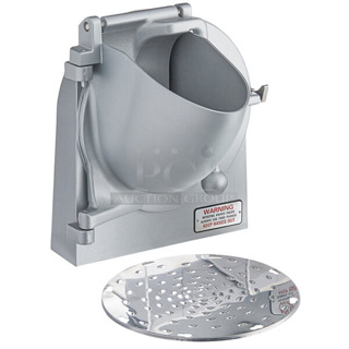 BRAND NEW SCRATCH AND DENT! Metal Commercial Pelican Head w/ Grating Blade. 