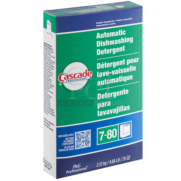 5 BRAND NEW SCRATCH AND DENT! Cascade Professional 59535 Fresh Scent Automatic Dishwashing Detergent Powder 75 oz. 5 Times Your Bid! - Image 1 of 3