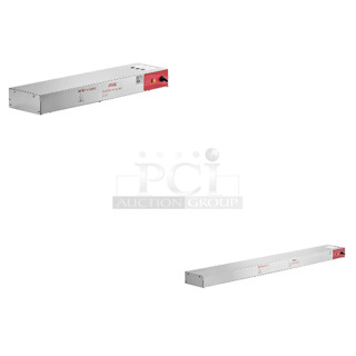 2 BRAND NEW SCRATCH AND DENT! Items; Avantco 177SW24TCPA 24" Strip Warmer with Toggle Control and Cord and Avantco 177SW48TCPA 48" Strip Warmer with Toggle Control and Cord. 120 Volts, 1 Phase. 2 Times Your Bid! 