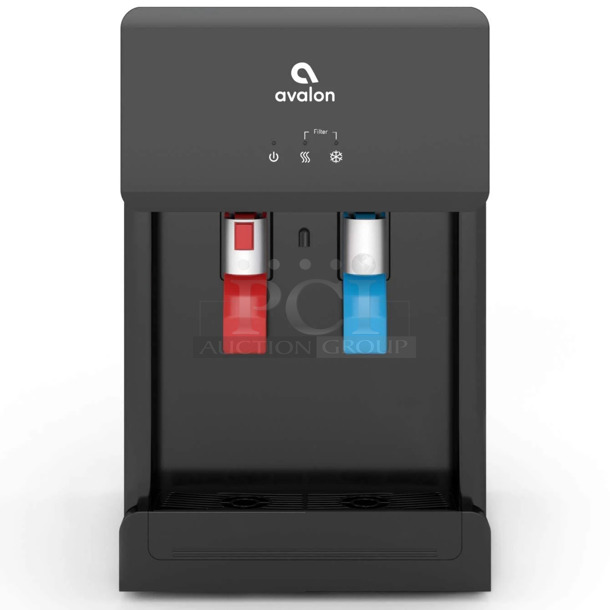 3 IN ORIGINAL BOX! Avalon B8BLK/A8CTBOTTLELESSBLK Countertop Bottleless Water Cooler. 115 Volts, 1 Phase. 3 Times Your Bid!  - Image 1 of 4