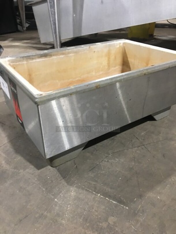 Vollrath Commercial Countertop Single Well Food Warmer! All Stainless Steel! WORKING WHEN REMOVED! Model: HSULTRA SN: I22201095273048 120V - Image 2 of 7