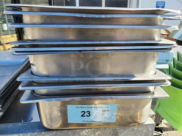 Stainless Steel Food Pan. 