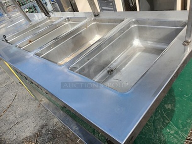 Colorpoint 4 Bay Steam Table|208 Volt|On Casters! - Image 4 of 7