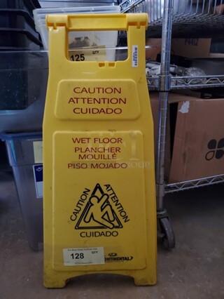 "CAUTION" Sign 