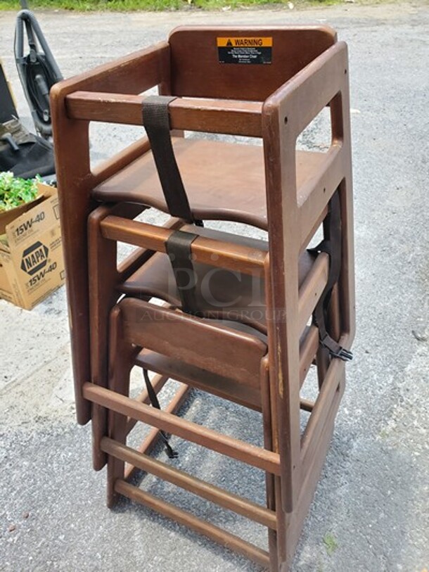 Wood High Chair