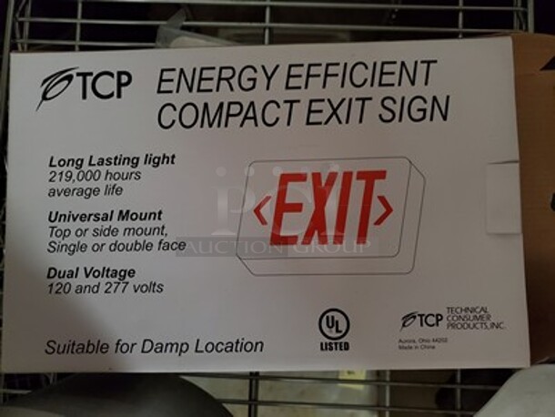 Compact Exit Sign 