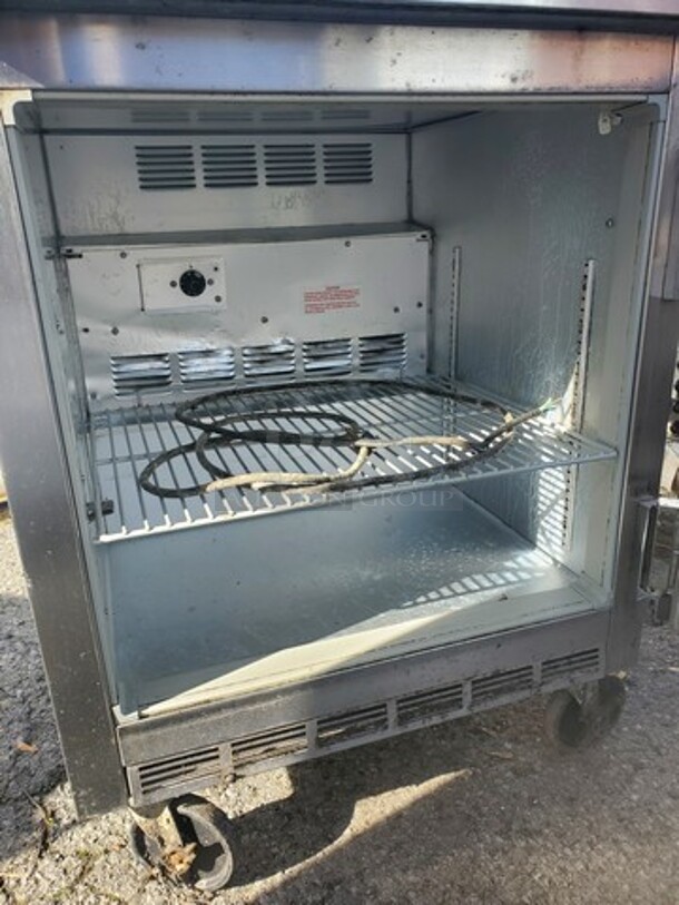 Beverage Air-Superior BKV Undercounter cooler on casters (missing extension cord) - Image 3 of 6