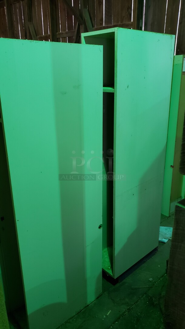 Lot of Tall Wooden Cabinets 

(Location 3) - Image 4 of 5