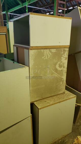 Lot of Short Wooden Cabinets 

(Location 3)