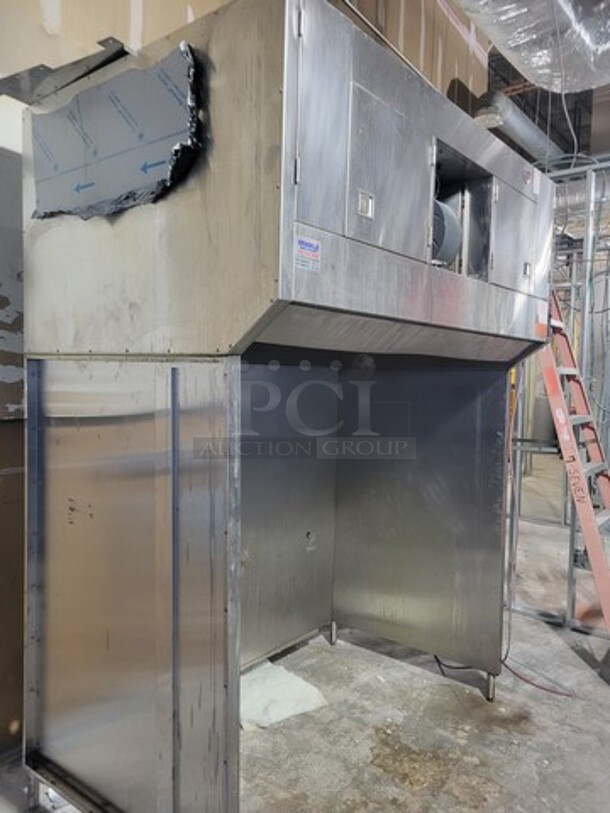 Wells 5N-WVU-72 208/240Volts Universal 72" Ventless Hood System for Multiple Appliances  - Image 6 of 10