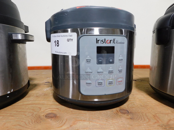 Instant Pot Zest 8 Cup One Touch Rice Cooker ..... Tested and Working