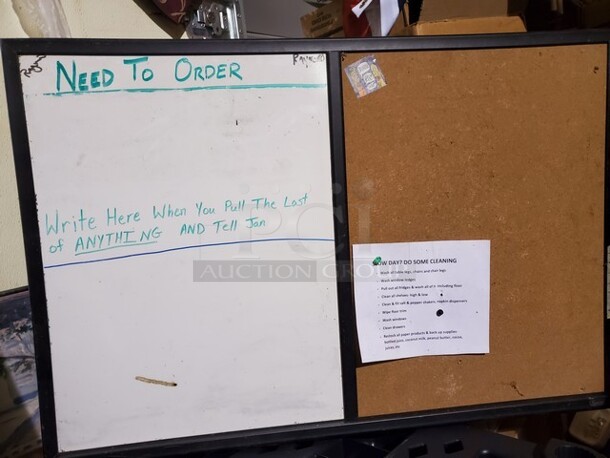 Combination Bulletin Board - Image 2 of 3