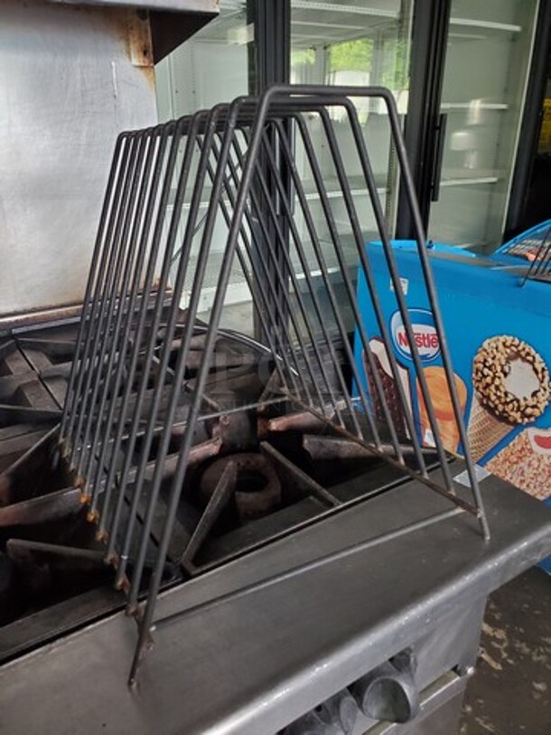 Lot of 2 Pizza Screen Rack - Image 1 of 3