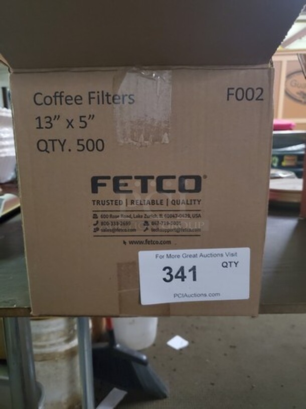 Fetco Coffee Filters 13"X5" QTY. 500 - Image 1 of 3