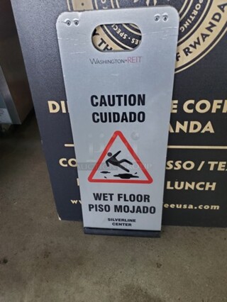 "WET FLOOR" Sign