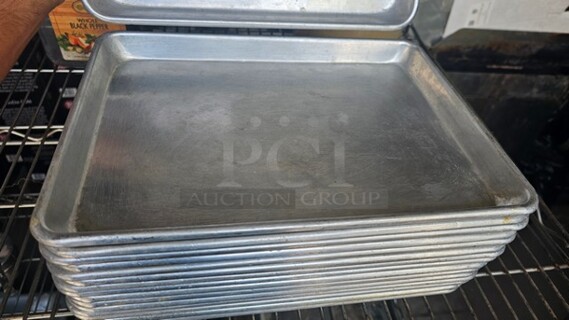 Lot of 16 Sheet Pans 13 x 9 1/2"