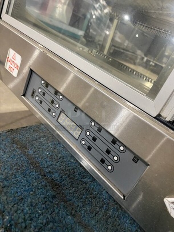 Vendo Commercial Countertop Food Warming Display Case! All Stainless Steel! Model: HFD000006 SN: 1448853 115V 60HZ 1 Phase - Image 7 of 9