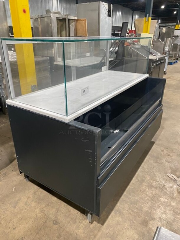 WoW! Structural Concepts Starbucks Style Refrigerated Open Grab-N-Go Display Case With Glass Enclosed Merchandiser Showcase On Top! Model SBZ665DR! 220V 1 Phase! - Image 7 of 7