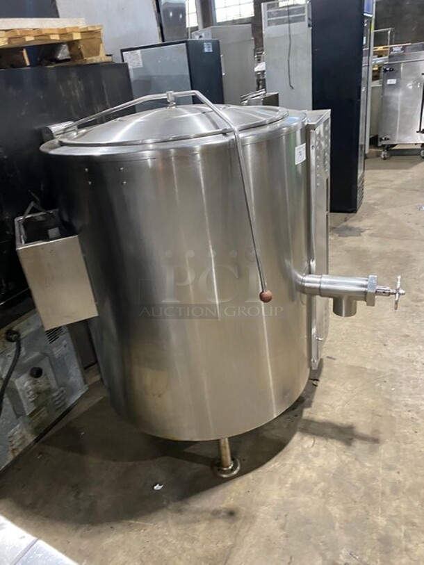 WOW! Groen All Stainless Steel GL60 Commercial Self Contained Natural Gas Powered Jacketed Soup Kettle! Steam Master Series! On Legs! MODEL:GL60 SN:51057-10T-6643! - Image 2 of 11