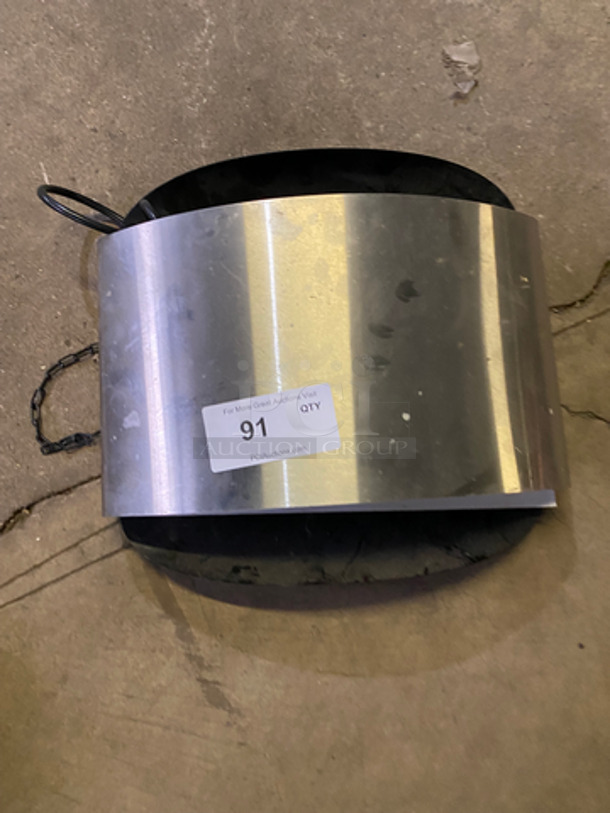 Galaxie Wall Scone Indoor Fly/ Insect Killer! Stainless Steel!  - Image 1 of 4