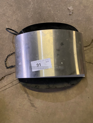 Galaxie Wall Scone Indoor Fly/ Insect Killer! Stainless Steel! 