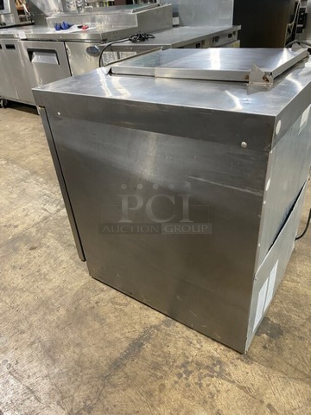 Delfield Commercial Single Door Lowboy/Worktop Cooler! All Stainless Steel! - Image 2 of 9