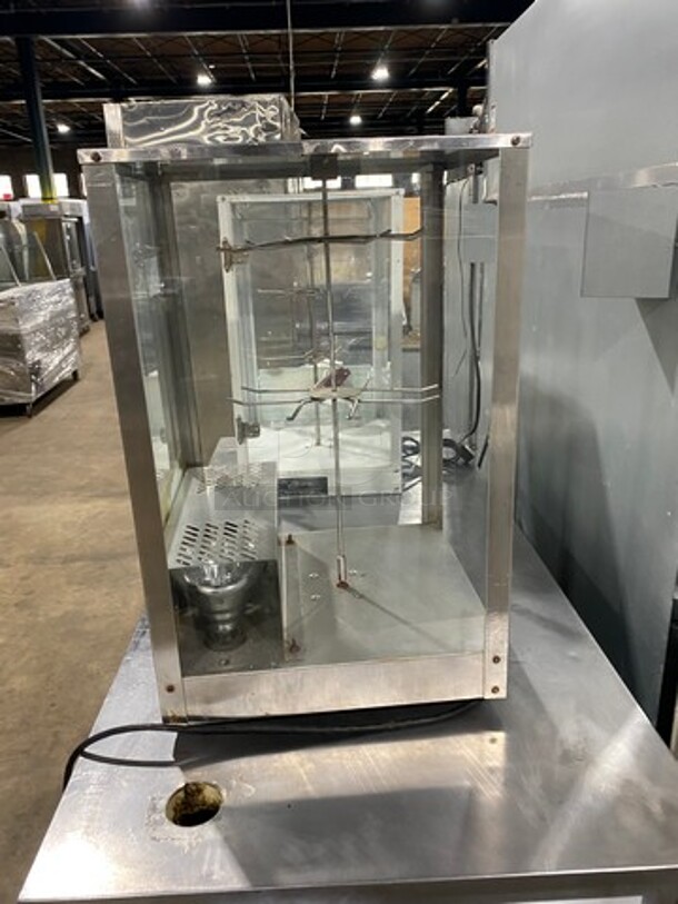 CUTE! Full-Service Countertop Pretzel Display Warmer / Merchandiser! All Stainless Steel! - Image 3 of 6