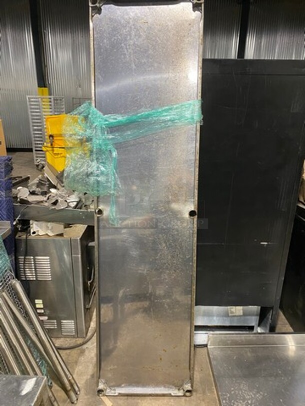 Solid Stainless Steel Work Top/ Prep Table! With Storage Space Underneath! On Legs! ASSEMBLY NEEDED! - Image 3 of 4