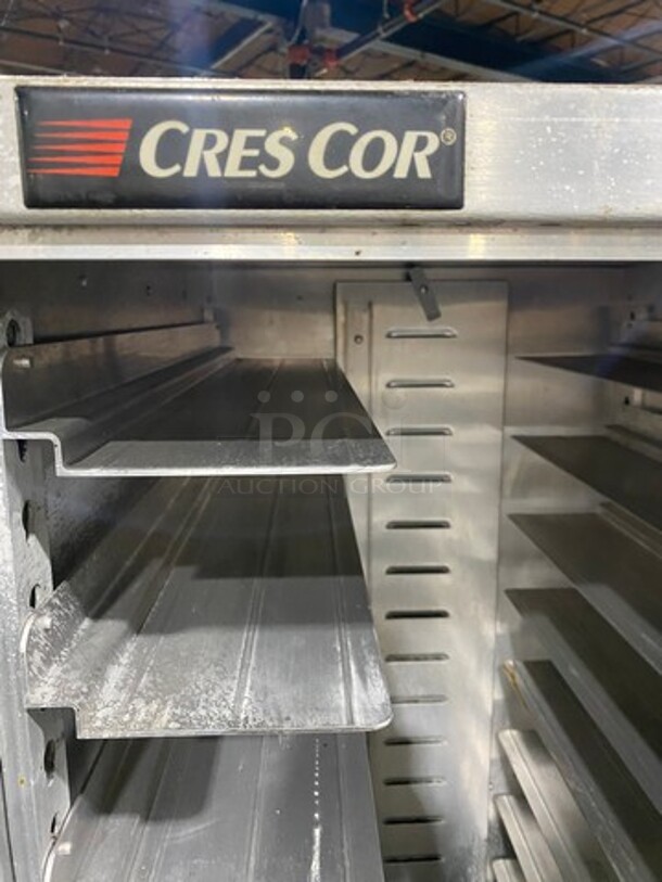 Cres Cor Commercial Insulated Single Door Warming/Proofing Cabinet! Holds Full Size Trays! All Stainless Steel! On Casters! Model: 1254044 SN: CJIJ7191C 120V 60HZ 1 Phase - Image 6 of 11