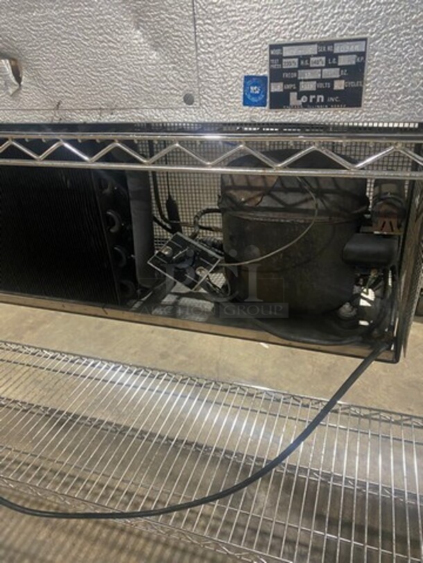 Lern Commercial Drop In Cold Pan! Solid Stainless Steel! On Casters! Model: 620SC SN: 40348 115V - Image 7 of 10