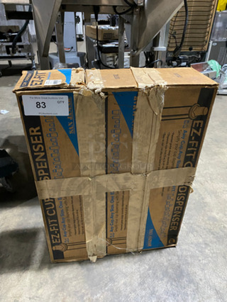 NEW! OUT OF THE BOX! 18" EZ-Fit Cup Dispenser! One Size Fits All!