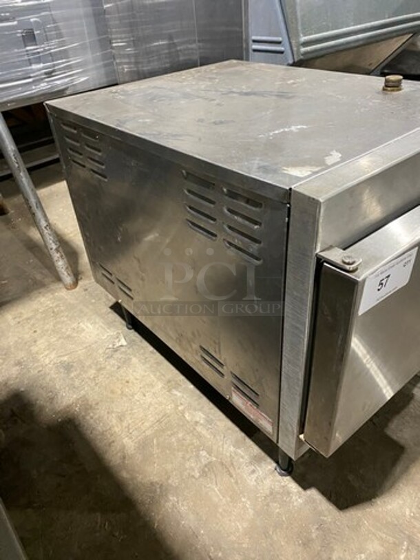 SWEET! Cleveland Electric Powered Countertop Steamer! All Stainless Steel! On Legs! Model: 21CET8 SN: 1106230001025 208V 60HZ 3 Phase - Image 3 of 8