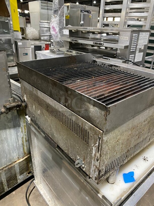Qualite All Stainless Steel Commercial Countertop Natural Gas Powered Char Broiler Grill! - Image 3 of 8