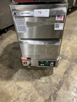 LATE MODEL! 2019 Winston Commerical 2 Drawer Food Warming/ Holding Cabinet! All Stainless Steel! On Casters! Model: HBB5N2GE SN: 201907020174 120V 60HZ 1 Phase