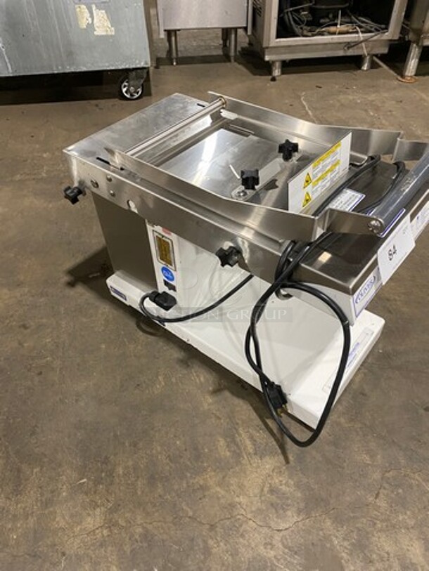 Oliver Commercial Countertop Mini Chip Slicer! Model: 738 SN: 189180 115V 60HZ 1 Phase - Image 2 of 8
