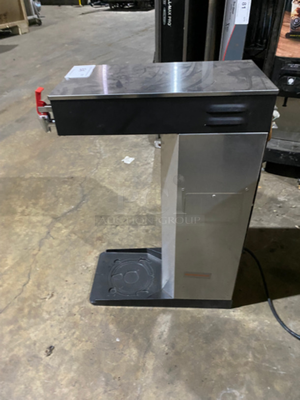 Newco Single Coffee Brewer Machine! With Hot Water Line! Stainless Steel Body! Model: ACED SN: A00185538 120V 60HZ 1 Phase - Image 3 of 8