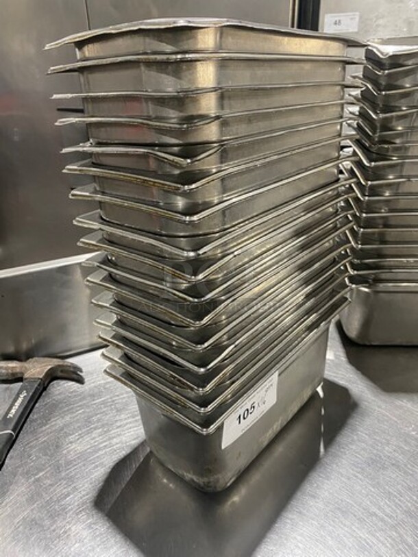 Commercial Steam Table/ Prep Table Food Pans! All Stainless Steel! 16x Your Bid! - Image 2 of 5