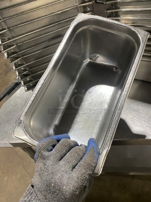 Commercial Steam Table/ Prep Table Food Pans! All Stainless Steel! 16x Your Bid! - Image 5 of 5