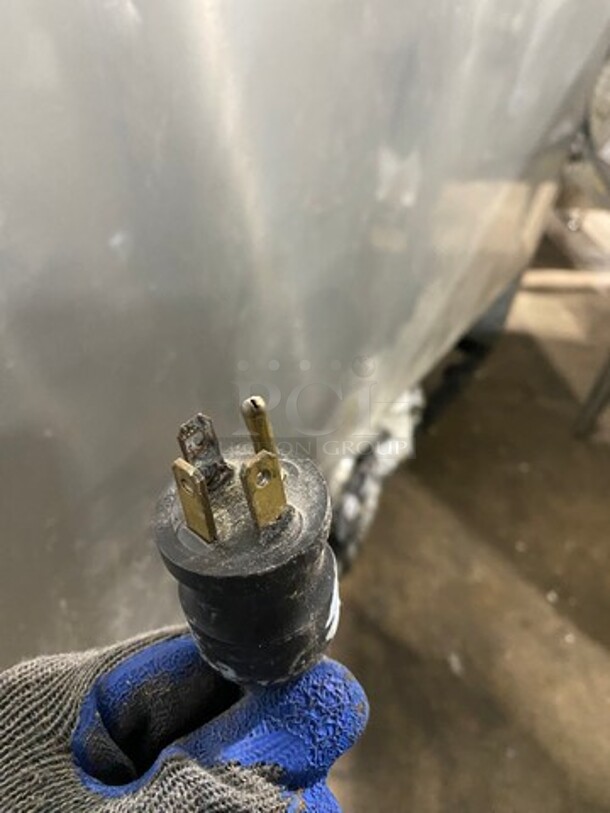 True Commercial 3 Door Reach In Freezer! With Poly Coated Racks! All Stainless Steel! Model TS72F Serial 13127275! 115/208/230V 1Phase! On Casters! WORKING WHEN REMOVED! - Image 10 of 11