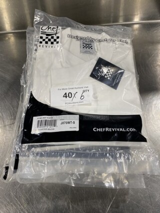 NEW! Chef Revival Chef's Jacket! 6 X Your Bid!