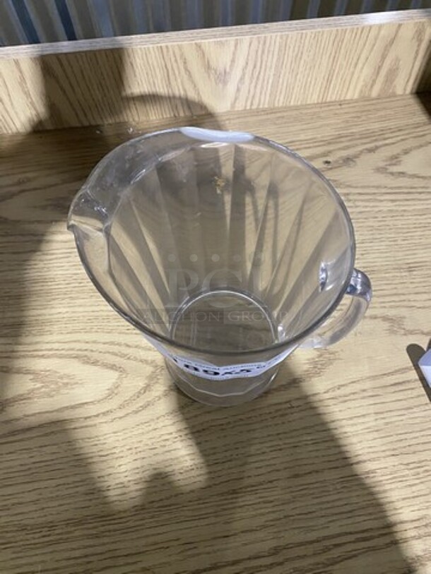 Clear Water Pitcher! 5 X Your Bid! - Image 2 of 6