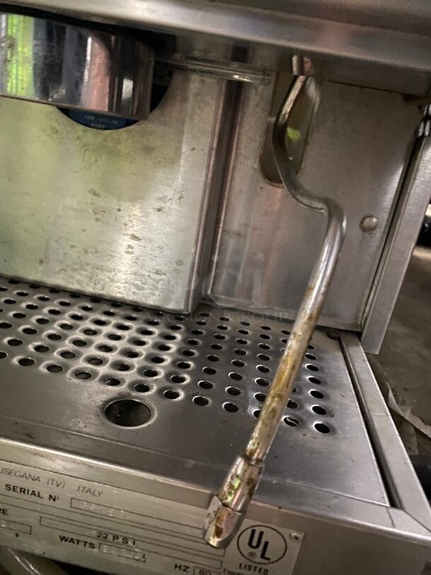 CMA Countertop 2 Group Espresso Machine! All Stainless Steel! Model: AEP2N SN: 99763! 120V! - Image 8 of 10