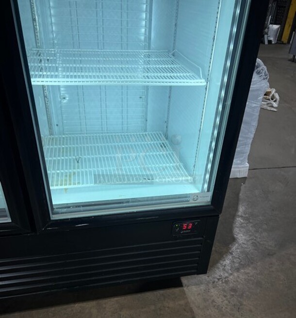 2020 Imbera Two Door Walk In Merchandiser Freezer! On Casters! Working When Removed! MODEL VFD43HC SN:F40220200030 115V 1PH - Image 4 of 11