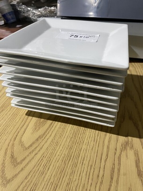 WOW! CAC Square Style Dining Plates! 1o X Your Bid! - Image 2 of 8