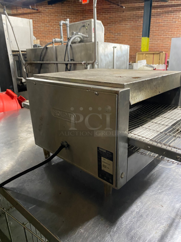 Holman Commercial Countertop Conveyor Pizza Oven! All Stainless Steel! On Small Legs! Model: 214HX SN: 179600030104 208V 60HZ 1 Phase - Image 3 of 8