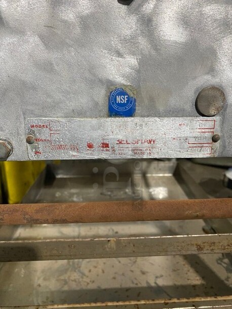 All Stainless Steel Commercial Panini Press/Clamshell Grill! On Equipment Stand! On Casters! - Image 12 of 12